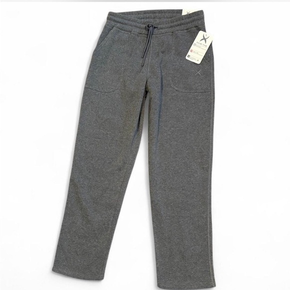 NWT Women’s Gray Straight Leg Sweat Pants. M - Picture 1 of 7